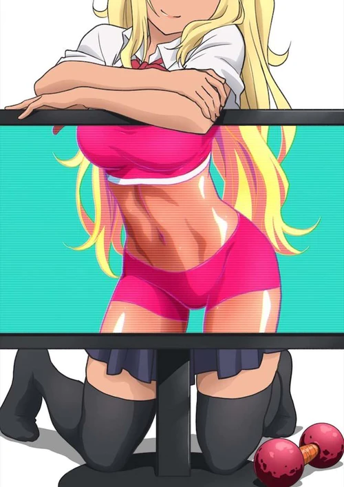 JK肉体改造《流汗吧！健身少女》动画化决定，巨乳x运动x黑肉最赞了！