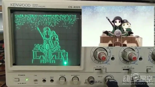 日本高中生用示波器还原动画OP 大佬的世界太精彩
