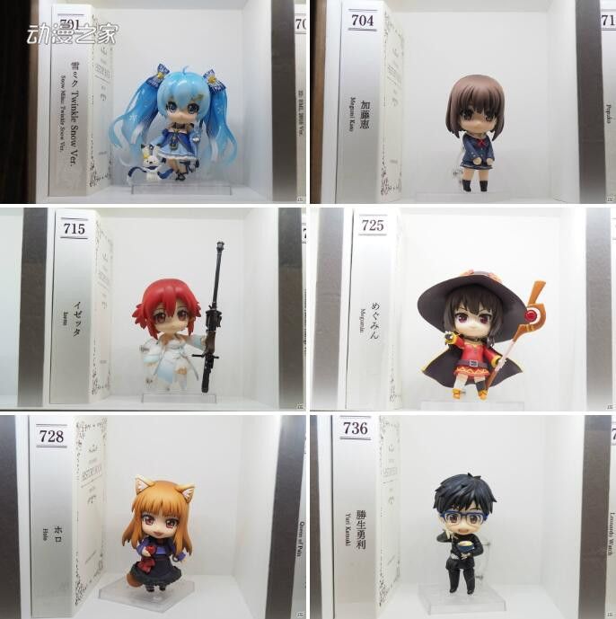 GSC“粘土人系列1000作纪念展示会”现场图