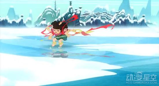 上海美术电影制片厂冬奥会宣传片惊艳登场 哪吒、孙大圣汇集冰雪赛场