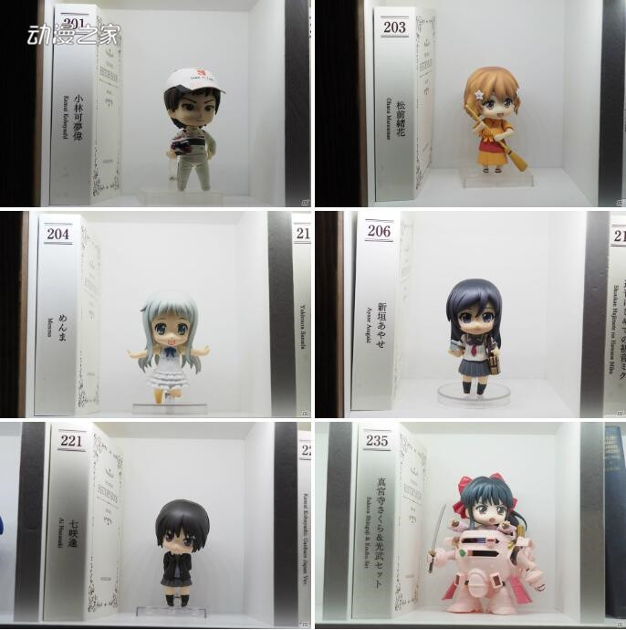 GSC“粘土人系列1000作纪念展示会”现场图