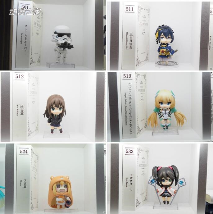 GSC“粘土人系列1000作纪念展示会”现场图