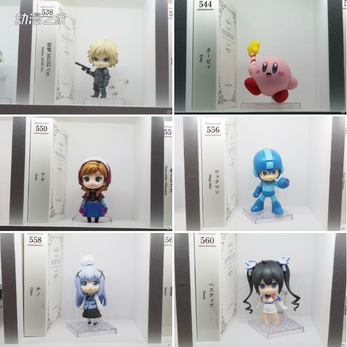 GSC“粘土人系列1000作纪念展示会”现场图
