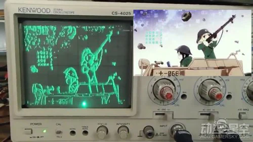 日本高中生用示波器还原动画OP 大佬的世界太精彩