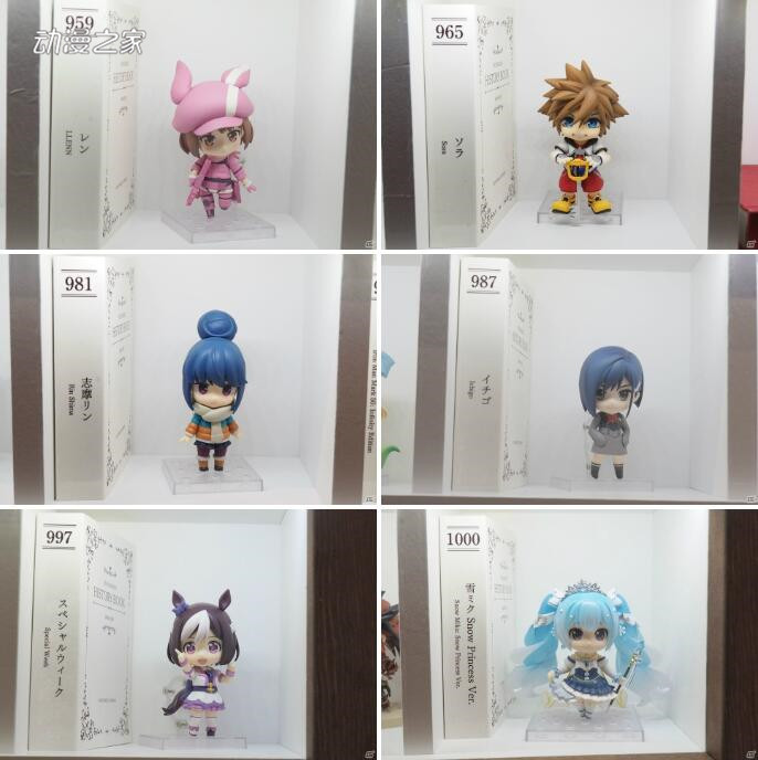 GSC“粘土人系列1000作纪念展示会”现场图