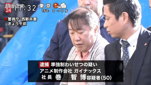 khara向日本媒体对GAINAX社长被捕事件的报道发表抗议