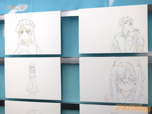线下活动“青春猪头少年展 in 秋叶原”现场图