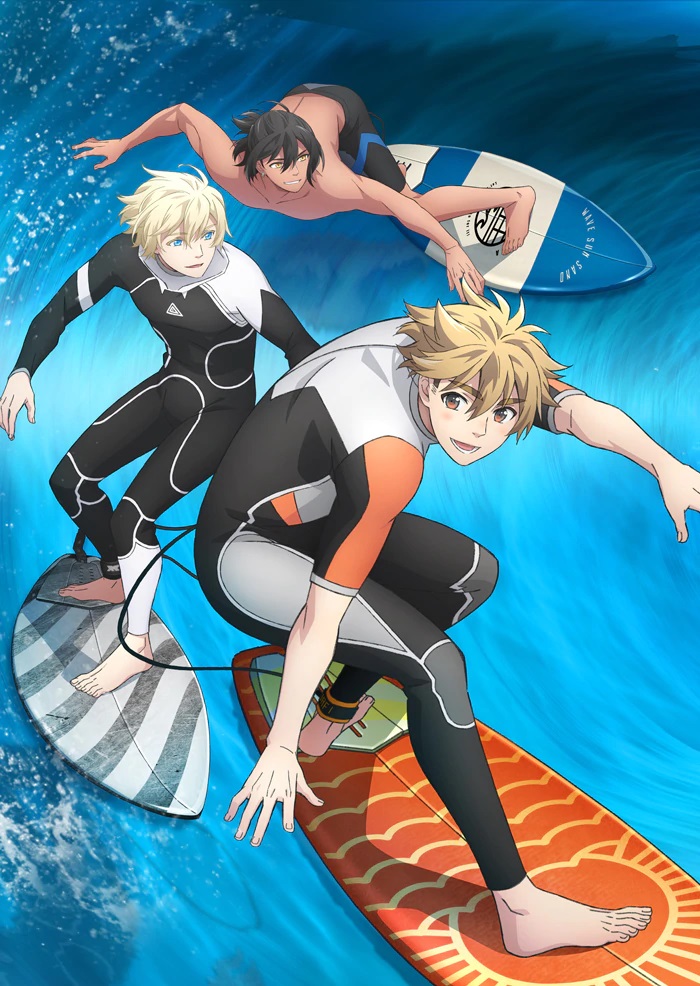 Anime《WAVE!!》视觉海报公开，3部曲将在10月连续上映