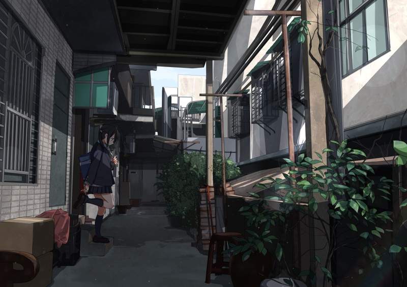 《绘师照片修图教学》现实风景融合二次元美少女 中华民国美学也可以变得超梦幻……
